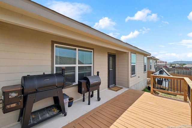 31575 Meander, Bulverde, TX 78163 - wooden deck with fence