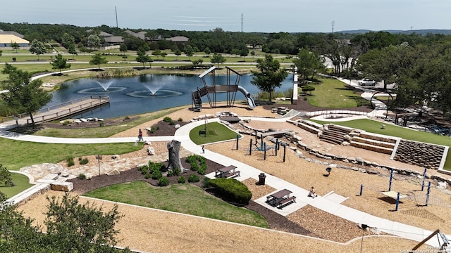 31575 Meander, Bulverde, TX 78163 - drone / aerial view of a nearby body of water