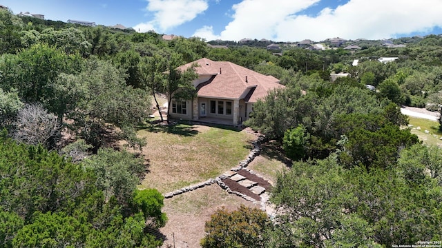 12302 Calvert, Helotes, TX 78023 - view from above of property
