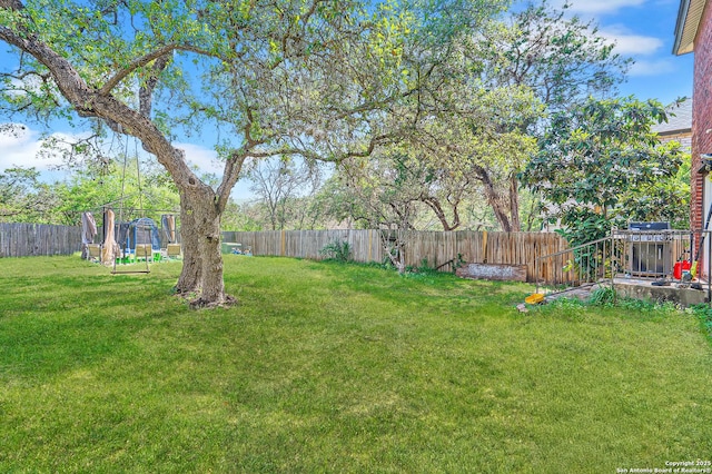4838 Corian Spgs, San Antonio, TX 78247 - view of yard