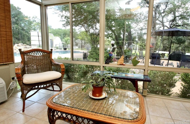 10020 Autumn Wood, Spring Branch, TX 78070 - sunroom / solarium with tile patterned flooring and plenty of natural light