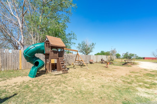 8013 County Road 128, Floresville, TX 78114 - view of jungle gym
