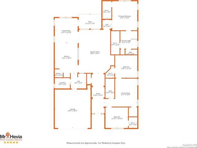 3526 Arroyo Grande, San Antonio, TX 78253 - room layout