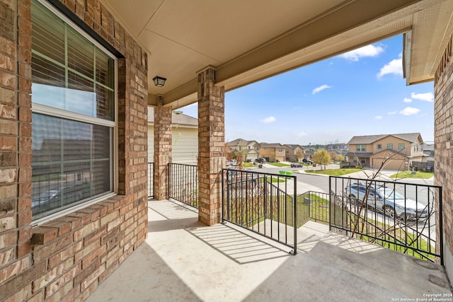 1407 Frio Eagle, San Antonio, TX 78245 - balcony with a residential view and a porch
