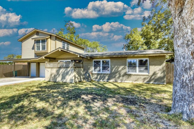 255 Gilbert Ln, San Antonio, TX 78213 - view of front facade featuring a garage and brick siding