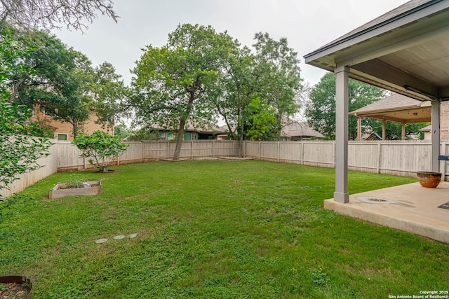 25725 Two Spgs, San Antonio, TX 78255 - view of yard featuring a patio area