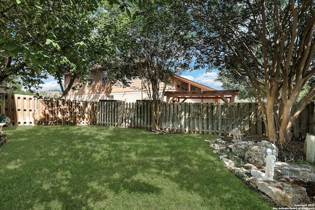20607 Wild Spgs, San Antonio, TX 78258 - view of yard