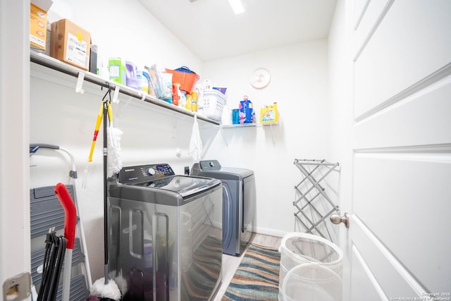 4919 Village Park, Marion, TX 78124 - laundry area with washer and clothes dryer