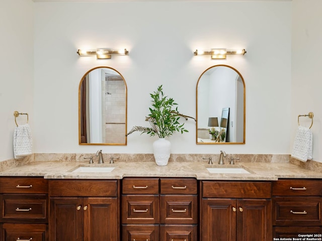 52 Oakland Hls, Boerne, TX 78006 - full bathroom with double vanity