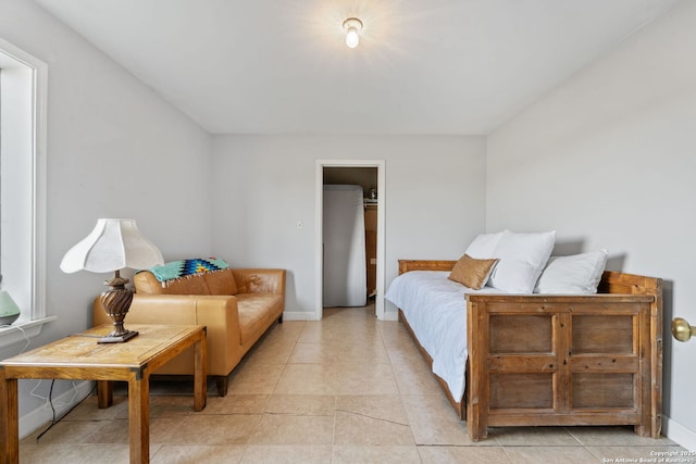 25 Zoeller Ln, Boerne, TX 78006 - bedroom with light tile patterned floors and baseboards