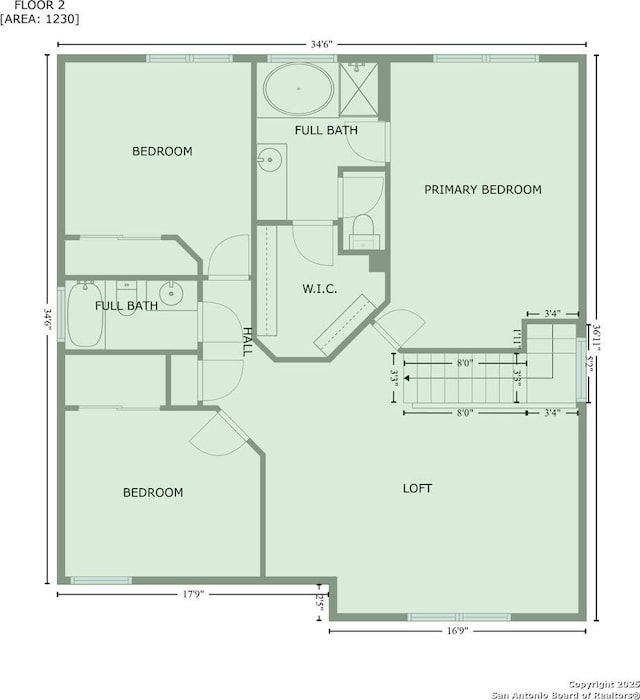 1427 Alaskan Wolf, San Antonio, TX 78245 - room layout