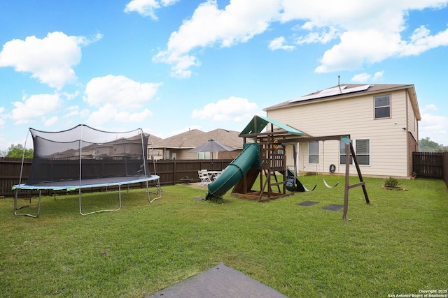 12890 Limestone Way, San Antonio, TX 78253 - view of play area with a trampoline
