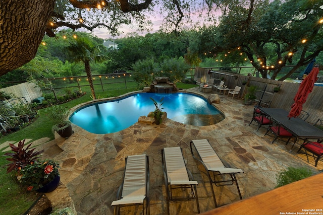 26019 Meadowlark Bay, San Antonio, TX 78260 - view of pool featuring a fenced backyard and a patio area