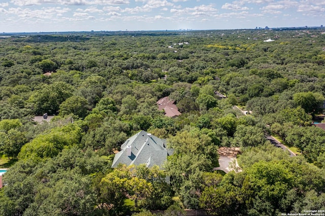 132 Long Bow Rd, Shavano Park, TX 78231 - bird's eye view of a heavily wooded area