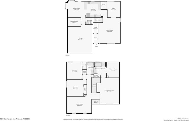7230 Sunrise Lk, San Antonio, TX 78244 - room layout