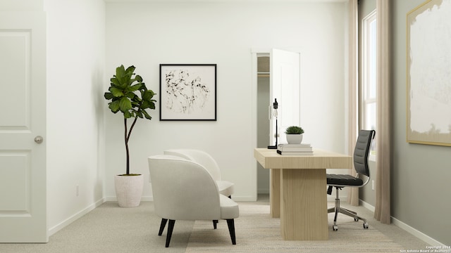 7111 Sapphire Rdg, San Antonio, TX 78263 - office space with light carpet and baseboards