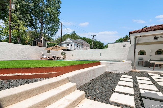 241 W Elsmere, San Antonio, TX 78212 - view of yard with a patio