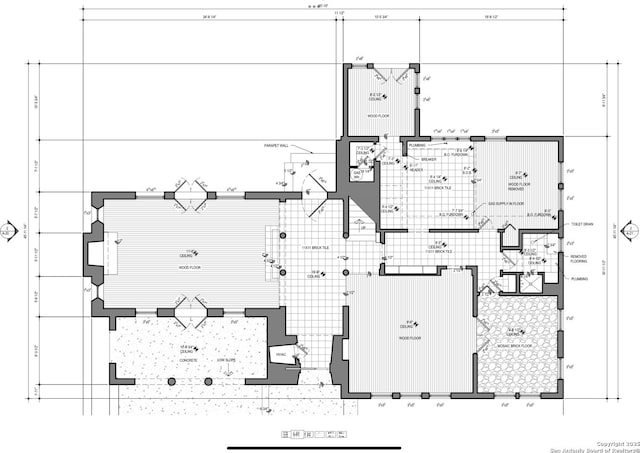 241 W Elsmere, San Antonio, TX 78212 - property floor plan