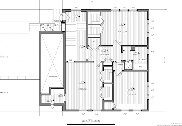241 W Elsmere, San Antonio, TX 78212 - floor plan / room layout