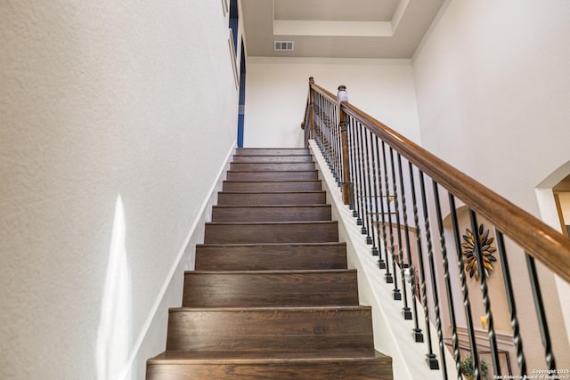 4438 Saddle Spur, San Antonio, TX 78253 - staircase with a raised ceiling