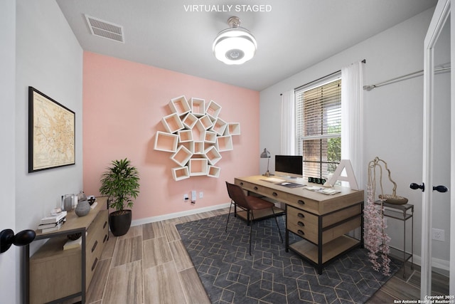 2060 Oedipus, San Antonio, TX 78245 - office space with baseboards and wood finished floors