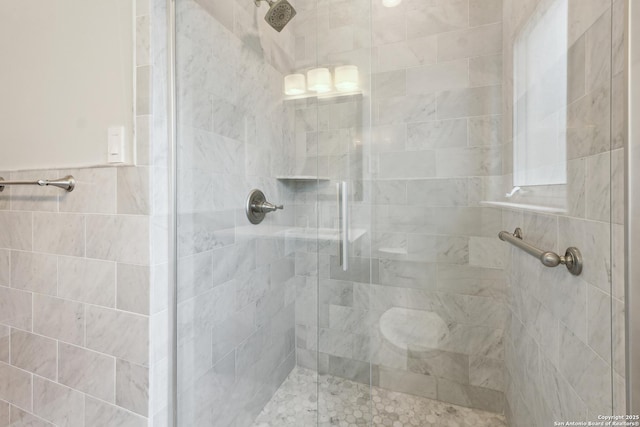129 Elmview, Alamo Heights, TX 78209 - bathroom with a shower stall