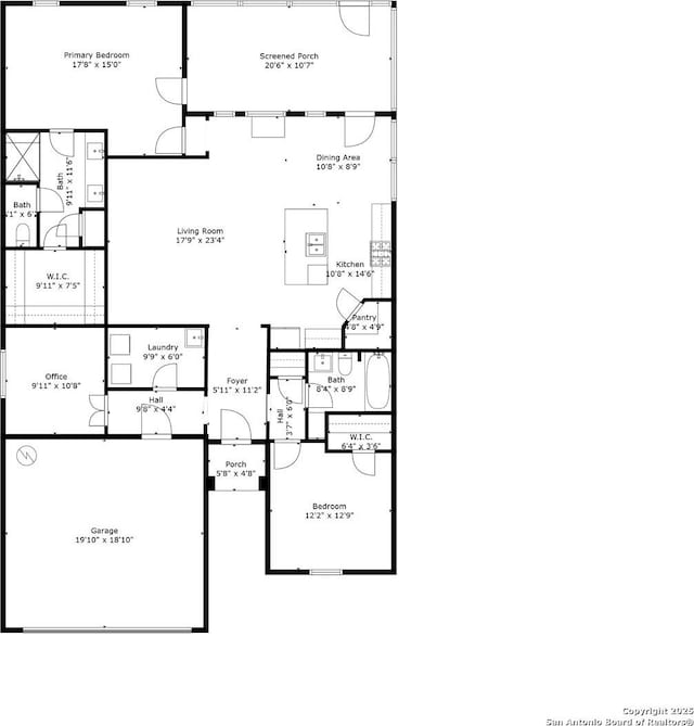 9334 Sundrop, San Antonio, TX 78254 - home floor plan