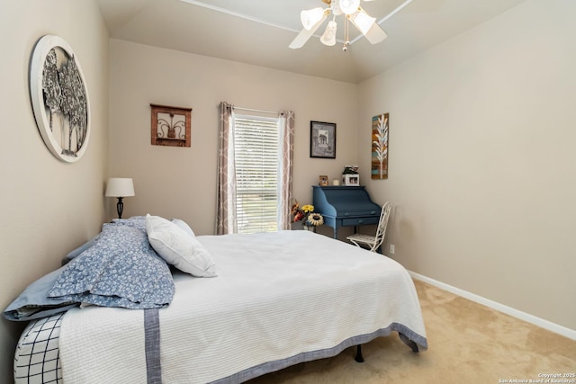 573 Mountain Oaks Dr, Canyon Lake, TX 78133 - carpeted bedroom featuring baseboards and ceiling fan