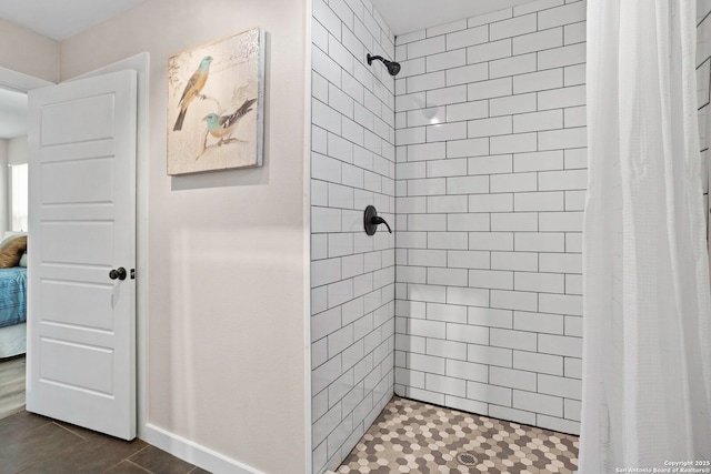 239 Surrey, San Antonio, TX 78225 - full bathroom featuring a tile shower