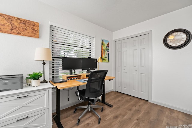 351 Barbara, San Antonio, TX 78216 - office space with wood finished floors and baseboards
