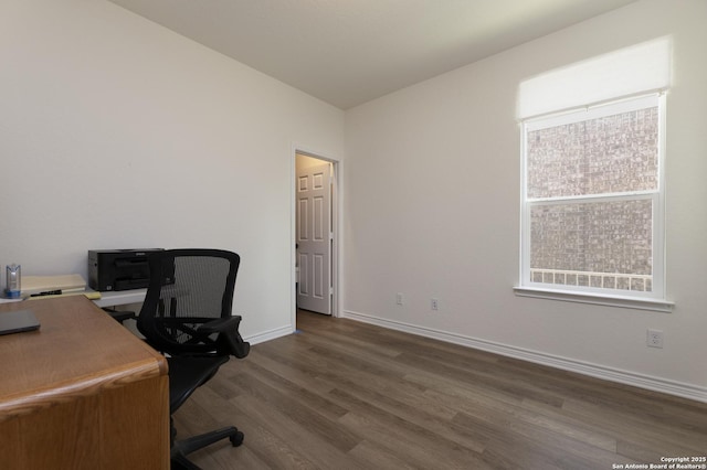 22363 Escalante Run, San Antonio, TX 78261 - office with wood finished floors and baseboards