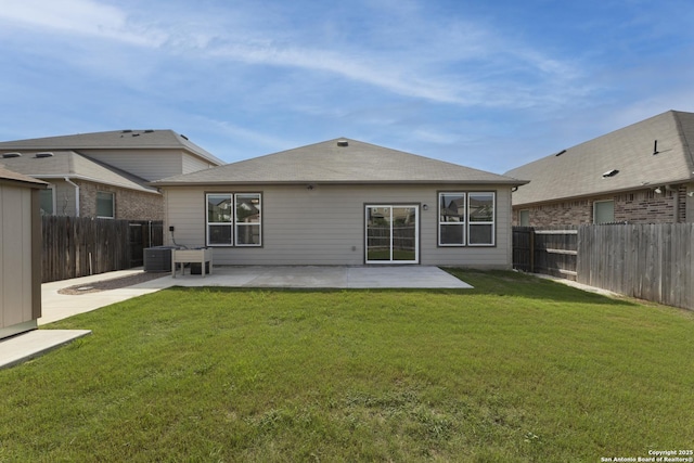 22363 Escalante Run, San Antonio, TX 78261 - rear view of property with a patio and cooling unit