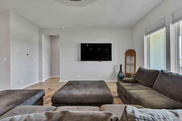 1624 Dirndl, New Braunfels, TX 78132 - living area featuring light wood-style floors and baseboards