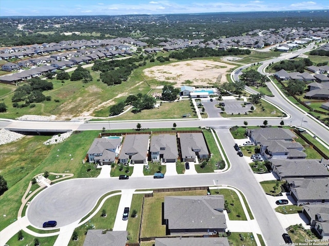 1624 Dirndl, New Braunfels, TX 78132 - aerial view of property and surrounding area featuring nearby suburban area