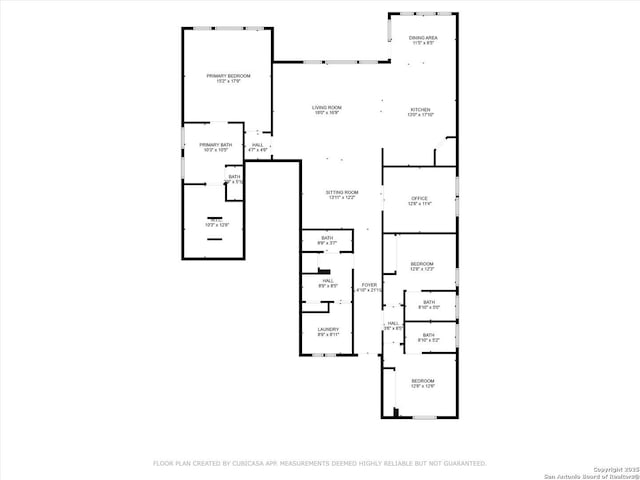 1624 Dirndl, New Braunfels, TX 78132 - floor plan / room layout