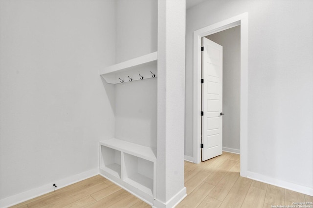 1624 Dirndl, New Braunfels, TX 78132 - mudroom with light wood-style floors and baseboards