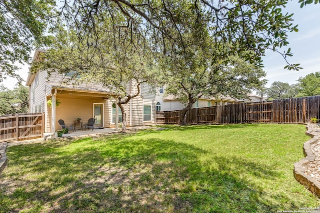 23022 Airedale Ln, San Antonio, TX 78260 - view of yard featuring a patio