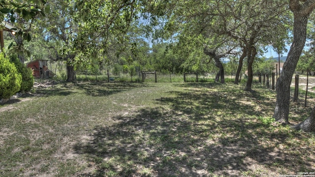 121 David Rankin Rd, Leakey, TX 78873 - view of yard featuring fence
