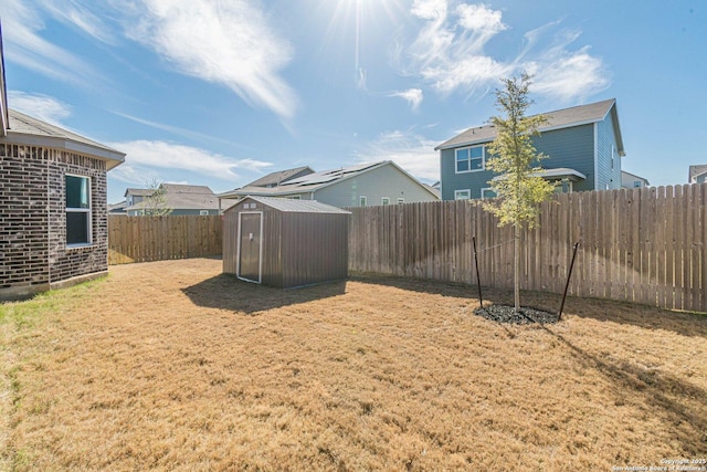 2564 Ayers, Seguin, TX 78155 - view of yard featuring a storage unit and an outbuilding