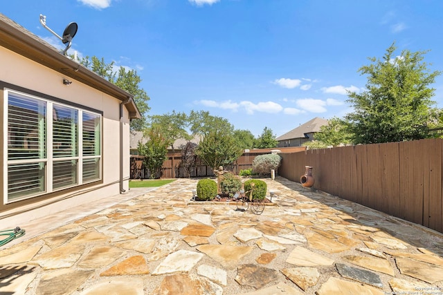 28914 Gracies Sky, San Antonio, TX 78260 - view of patio / terrace featuring a fenced backyard