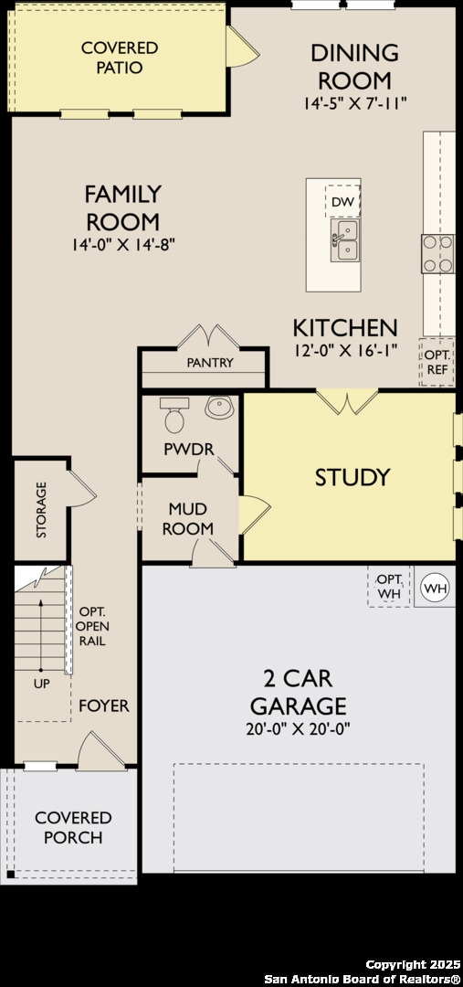 13726 Birch Xing, San Antonio, TX 78252 - room layout
