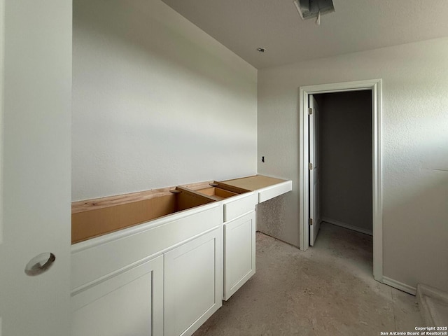13726 Birch Xing, San Antonio, TX 78252 - bathroom featuring concrete flooring and baseboards