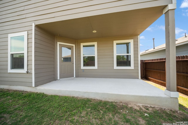 9827 Western Sedge, San Antonio, TX 78254 - view of patio with fence