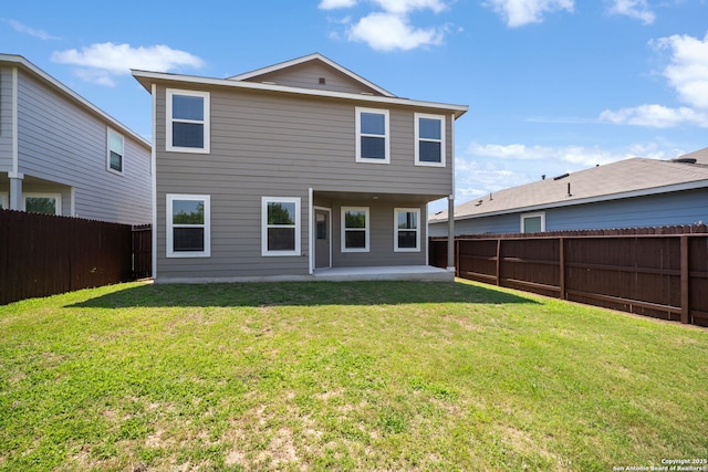 9827 Western Sedge, San Antonio, TX 78254 - rear view of property featuring a patio area