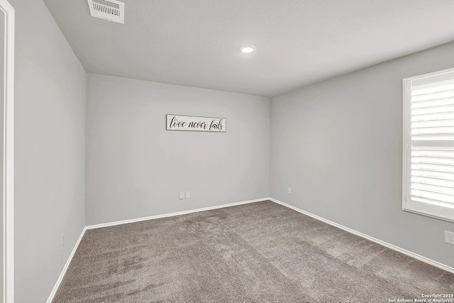 1919 Goldfinch, New Braunfels, TX 78130 - carpeted empty room featuring baseboards and recessed lighting