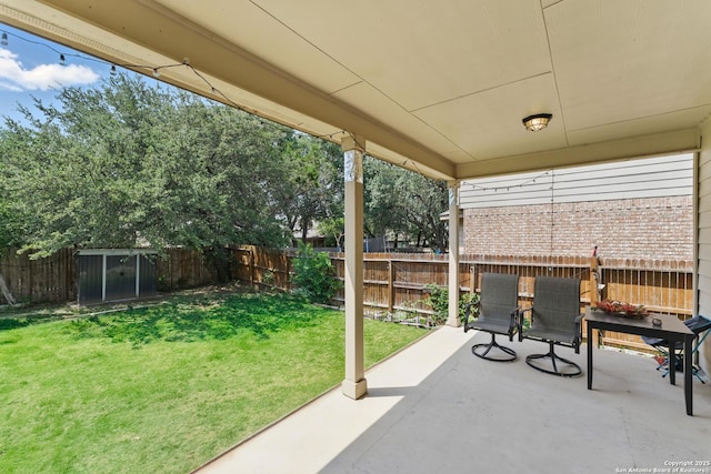 6739 Indian, San Antonio, TX 78253 - view of patio