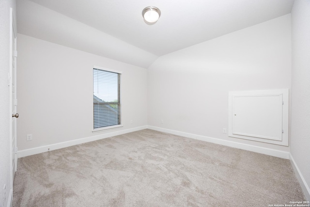 807 Swenson Rnch, San Antonio, TX 78245 - additional living space featuring vaulted ceiling, carpet, and baseboards