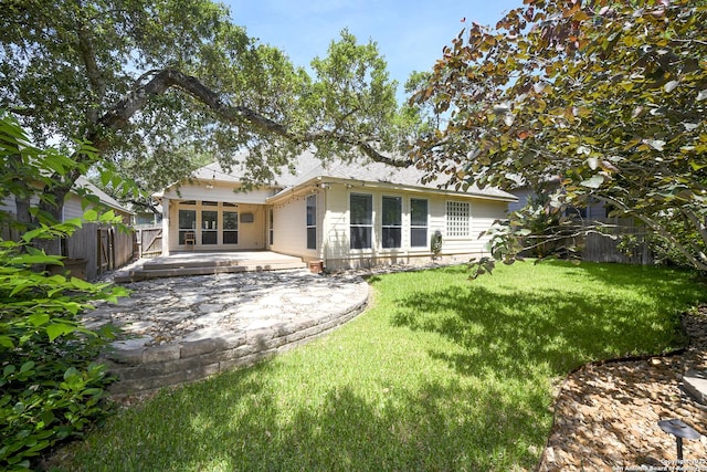 27218 Spiral Cyn, San Antonio, TX 78261 - back of house featuring a patio area