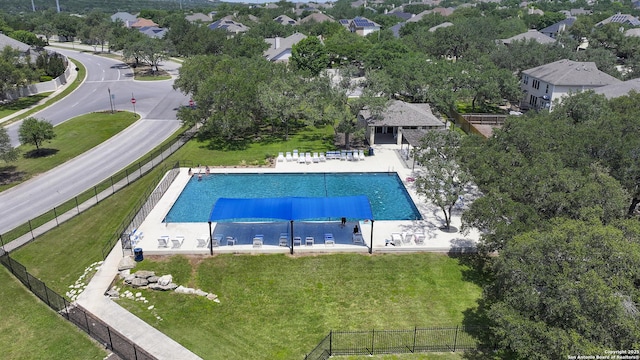 27218 Spiral Cyn, San Antonio, TX 78261 - community pool featuring a patio