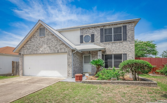 7815 Bypass Shls, San Antonio, TX 78244 - traditional-style home with a garage and concrete driveway